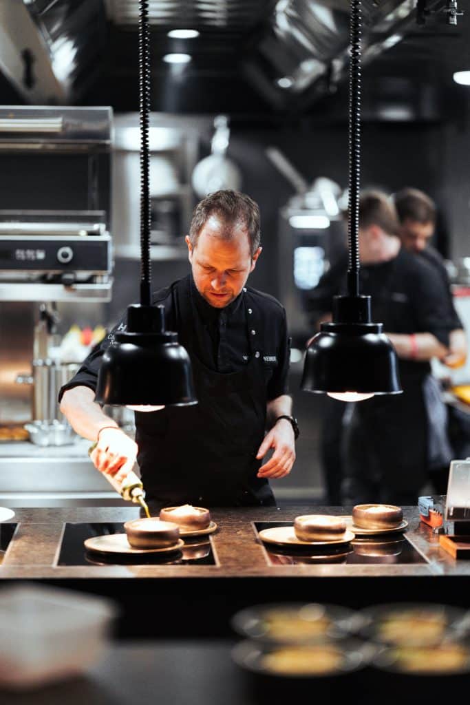 Martin Weber und sein Küchenteam